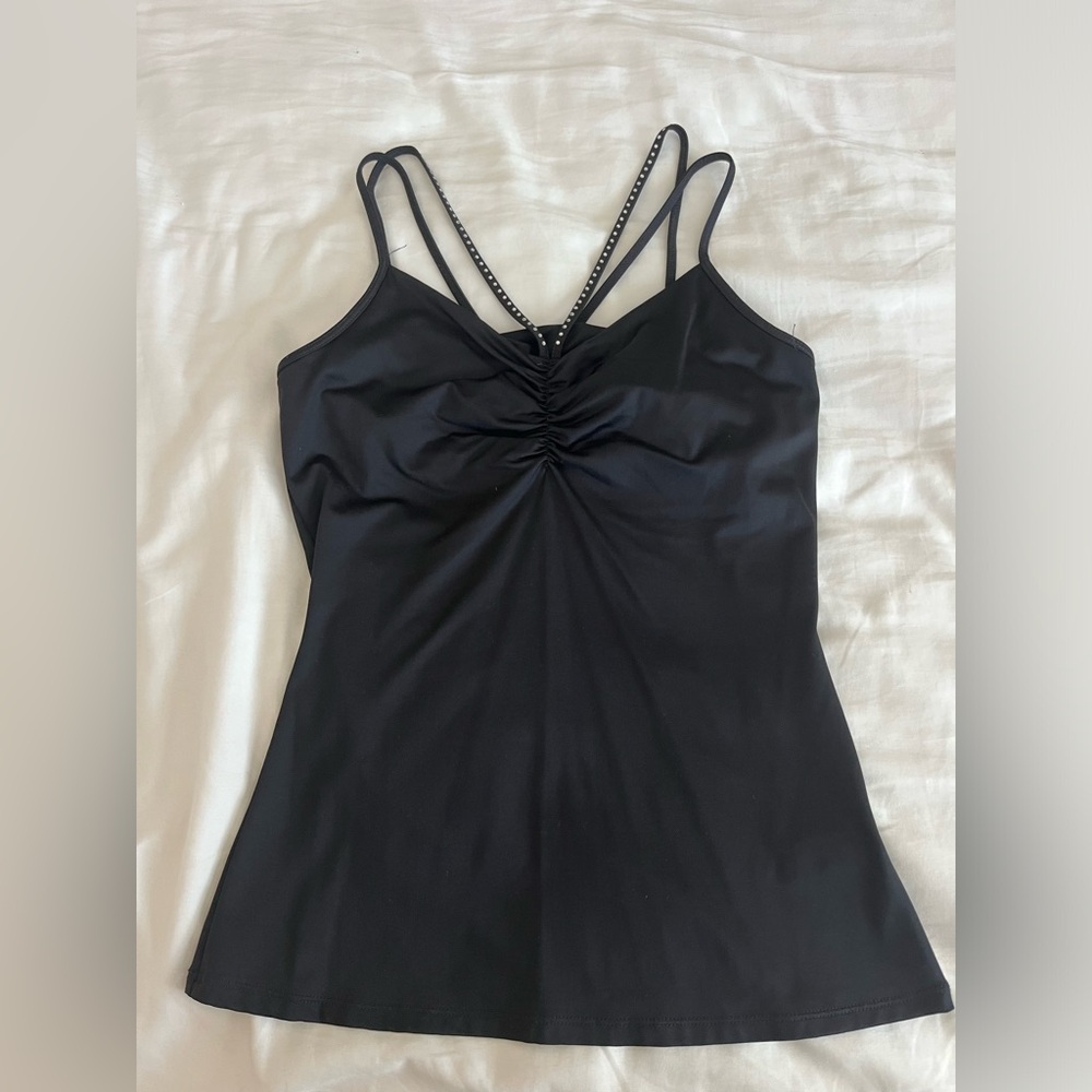 Boston Proper designer black tank top